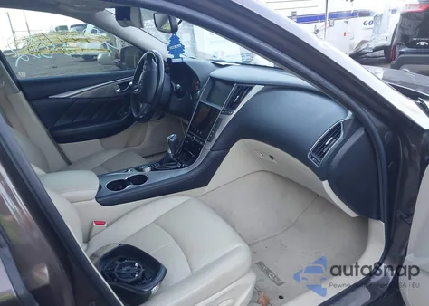 2017 Infiniti Q50 3.0T Premium z USA, uszkodzony, nr VIN JN1EV7AR6HM833788